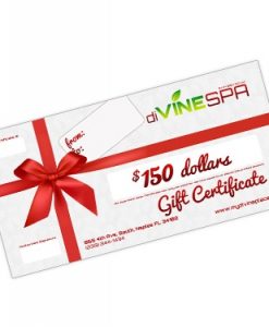 spa gift certificate