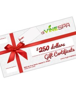 spa gift certificate