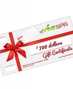 spa gift certificate