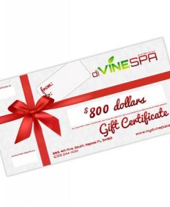 spa gift certificate